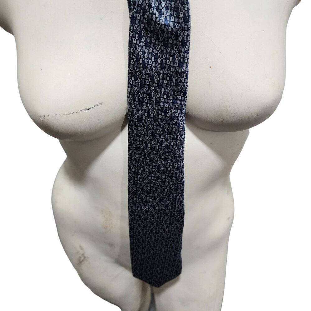 Givenchy Monsieur Geometric  Vintage Mens Tie Office Corporate Work Designer